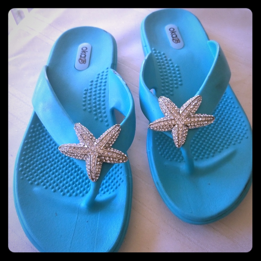 *PRE LOVED* OkaB Oliver Flip Flops